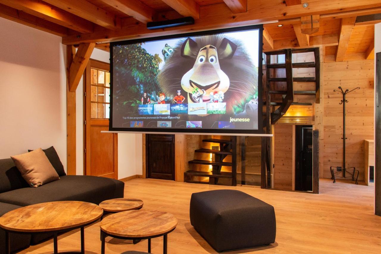 Chalet Premium -Acces Pied De Piste En Navette Saint-Chaffrey Luaran gambar