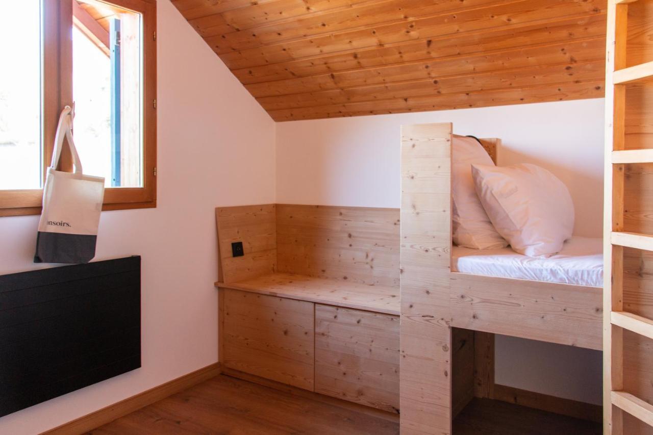 Chalet Premium -Acces Pied De Piste En Navette Saint-Chaffrey Luaran gambar